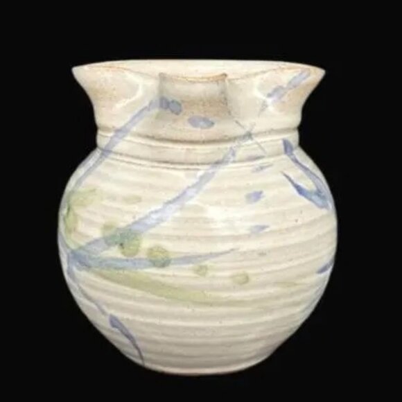 Vintage Studio B Pottery Stoneware Hand Made Pitcher Signed - Picture 5 of 8